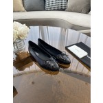 CHANEL ballet shoes Imported custom leather Italy imported leather outsole