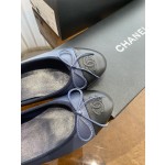 CHANEL ballet shoes Imported custom leather Italy imported leather outsole