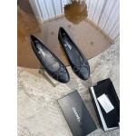 CHANEL ballet shoes Imported custom leather Italy imported leather outsole