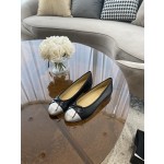 CHANEL ballet shoes Imported custom leather Italy imported leather outsole