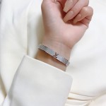 Louis Vuitton LV monogrammed openwork bracelet