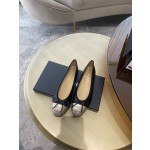 CHANEL ballet shoes Imported custom leather Italy imported leather outsole