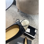 CHANEL ballet shoes Imported custom leather Italy imported leather outsole
