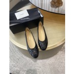 CHANEL ballet shoes Imported custom leather Italy imported leather outsole