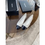 CHANEL ballet shoes Imported custom leather Italy imported leather outsole