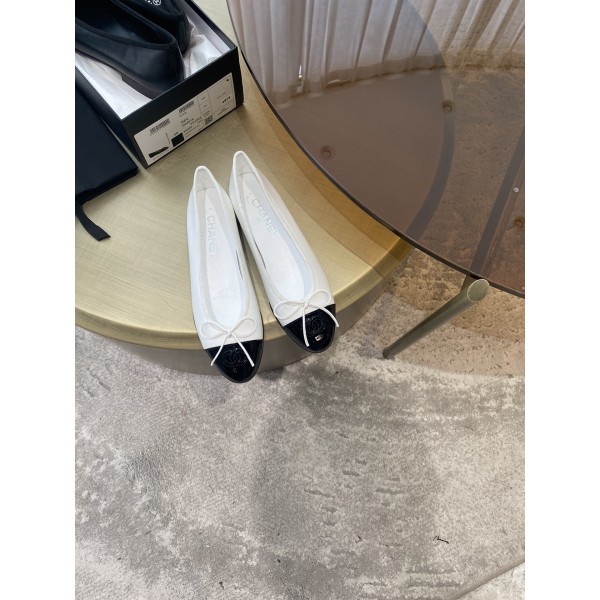 CHANEL ballet shoes Imported custom leather Italy imported leather outsole