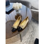 CHANEL ballet shoes Imported custom leather Italy imported leather outsole