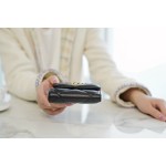 𝗖𝗛𝗔𝗘𝗡𝗟✦In goatskin leather🐐 19 Series Short Clip Black Gold