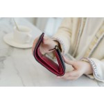 𝗖𝗛𝗔𝗘𝗡𝗟✦In goatskin leather🐐 19 Series Short Clip Black Gold