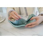 𝗖𝗛𝗔𝗘𝗡𝗟✦In goatskin leather🐐 19 Series Short Clip Tiffany Blue