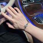 Louis Vuitton vintage silver bracelet couple's version 22cm20cm18cm changeable length