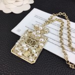 CHANEL🇫🇷Xiaoxiang Hollow Perfume Bottle Necklace