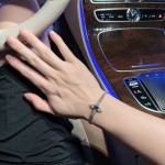 Louis Vuitton vintage silver bracelet couple's version 22cm20cm18cm changeable length