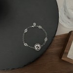 𝐆𝐮𝐜𝐜𝐢 925 sterling silver interlocking double G bracelet 20cm can be adjusted