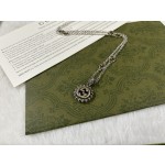 𝐆𝐮𝐜𝐜𝐢 Double G Sunflower Necklace