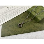 𝐆𝐮𝐜𝐜𝐢 Double G Sunflower Necklace