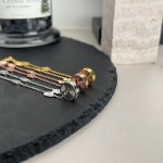 𝐆𝐮𝐜𝐜𝐢 New ICON series hollow heart-shaped pendant love bracelet