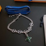 Louis Vuitton vintage silver bracelet couple's version 22cm20cm18cm changeable length