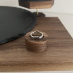 𝐆𝐮𝐜𝐜𝐢 925 sterling silver interlocking double G black enamel ring Size: 12# 14# 16# 18# 20# 22#