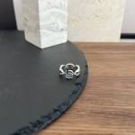 𝐆𝐮𝐜𝐜𝐢 925 sterling silver double G pig nose ring Size: 12# 14# 16# 18# 20# 22#