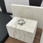 𝐆𝐮𝐜𝐜𝐢 925 sterling silver double G pig nose ring Size: 12# 14# 16# 18# 20# 22#