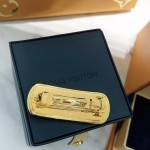 Louis Vuitton Black Five Elements hair clip