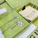 𝐆𝐮𝐜𝐜𝐢 Double G tag necklace