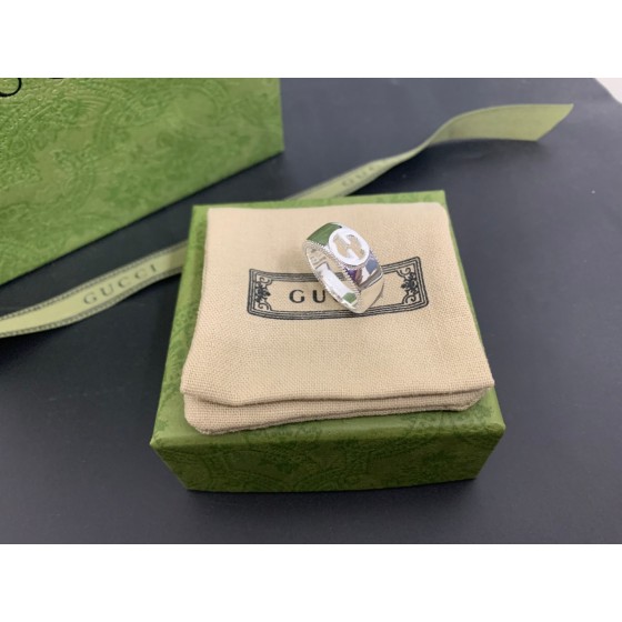 𝐆𝐮𝐜𝐜𝐢 Classic double G pattern couple ring