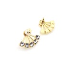 Dior AB drill earrings