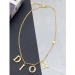 Dior letter 💎 necklace