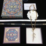 Dior new CD letter necklace