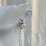 Dior stud earrings