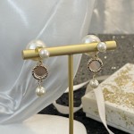 Dior stud earrings