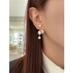 Dior stud earrings