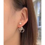 Dior Pearl Stud Earrings