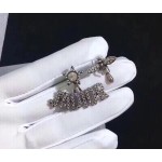 Dior Alphabet Bee Stud Earrings