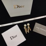 Dior stud earrings