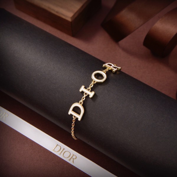 Dior new letter drop oil bracelet