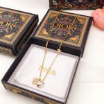 Dior Heart Pearl Necklace