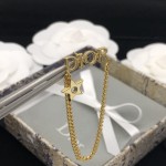 Dior star ✨ tassel stud earrings with diamonds