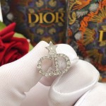 Dior Star CD Stud Earrings Silver