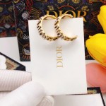 Dior stud earrings