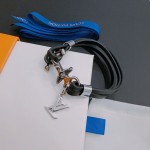 Louis Vuitton cowhide cord bracelet, same style as the couple