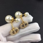 Dior stud earrings
