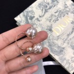 Dior stud earrings