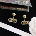 Dior stud earrings