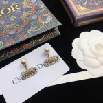 Dior stud earrings