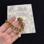 Dior logo chain bracelet