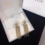 Dior stud earrings
