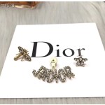 Dior stud earrings